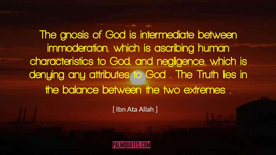 Gnosis quotes by Ibn Ata Allah