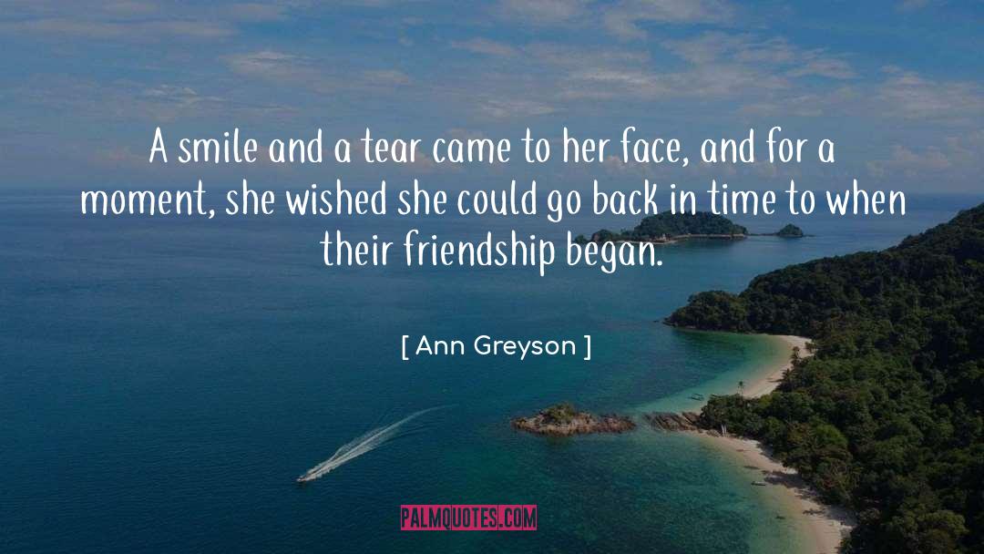 Go Back In Time quotes by Ann Greyson