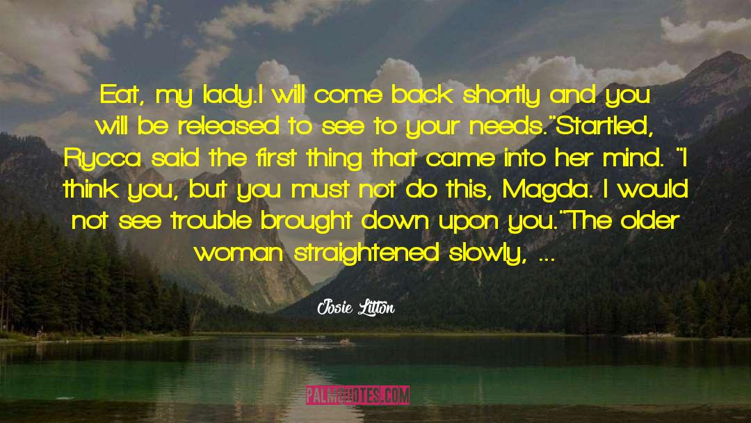 Go Back In Time quotes by Josie Litton