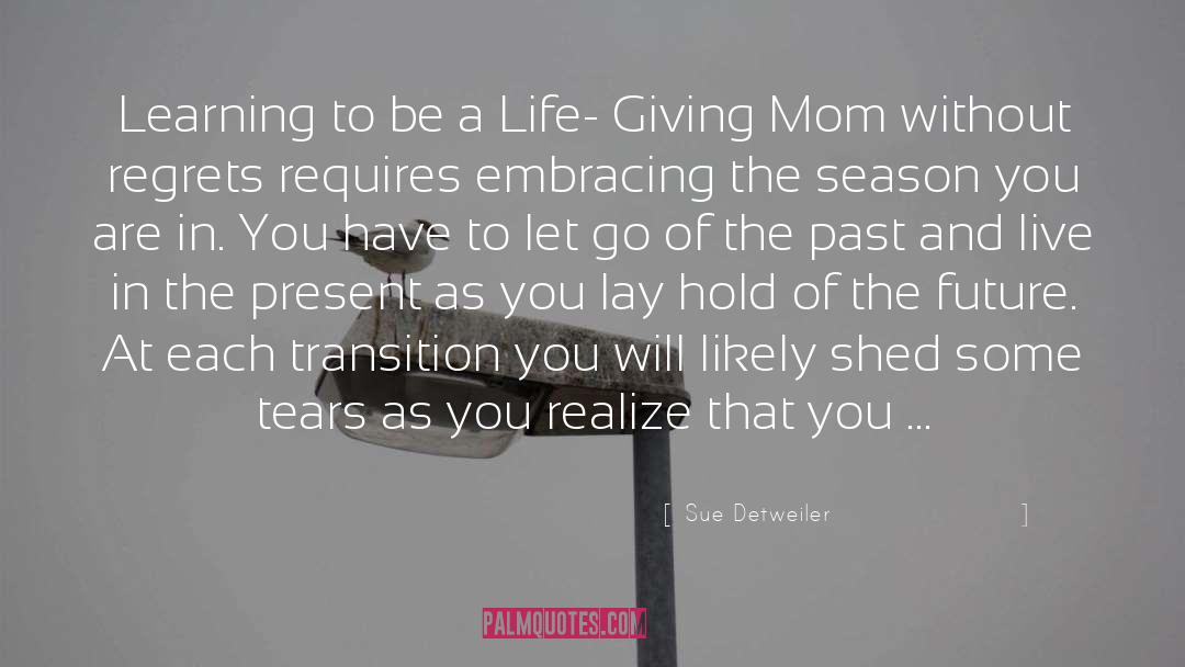 Go Back quotes by Sue Detweiler