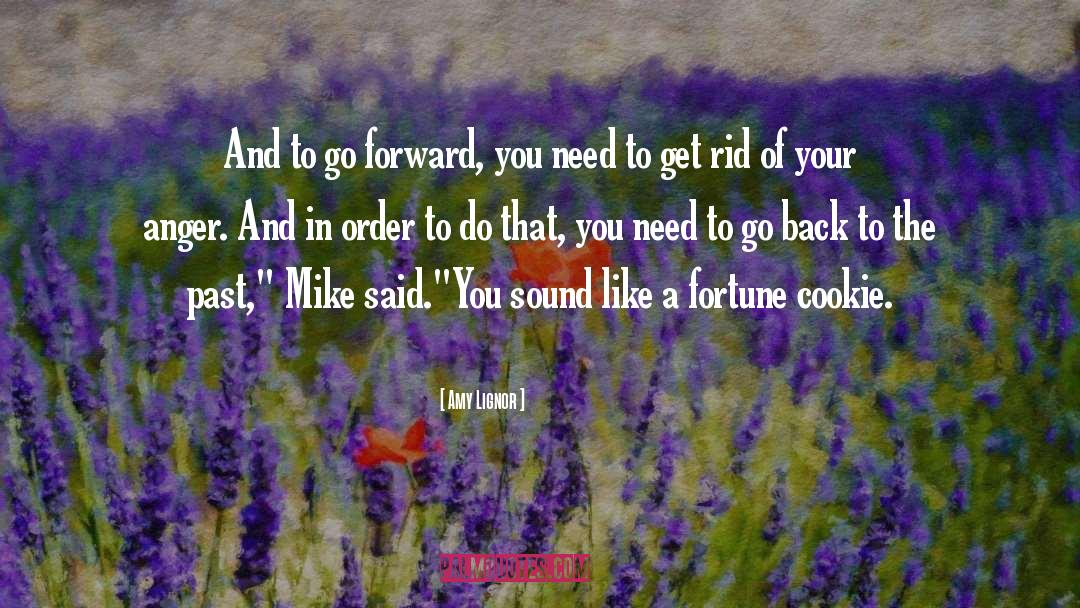 Go Back quotes by Amy Lignor