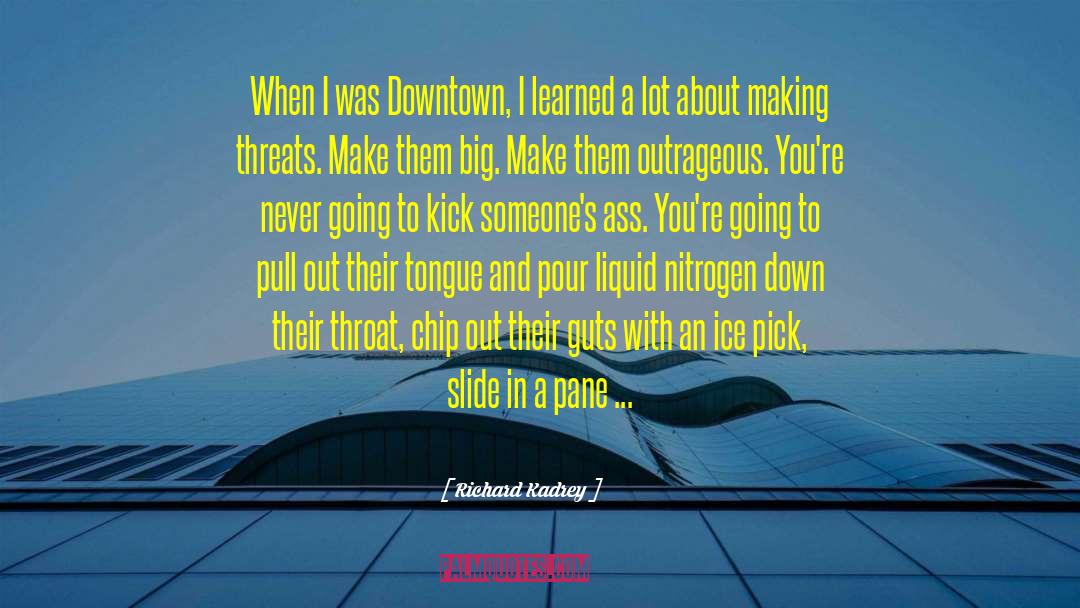 Go Downtown quotes by Richard Kadrey