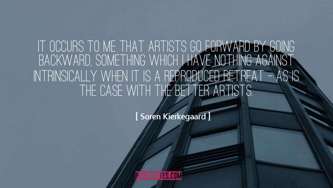 Go Forward With Faith quotes by Soren Kierkegaard