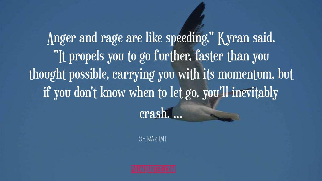 Go Further Faster quotes by S.F. Mazhar