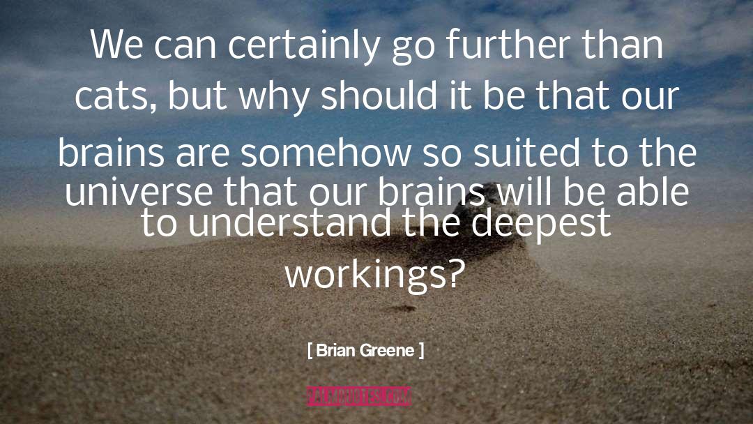 Go Further quotes by Brian Greene