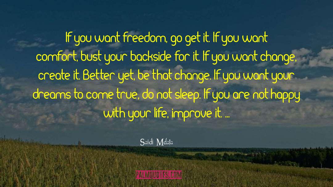 Go Get It quotes by Saidi Mdala