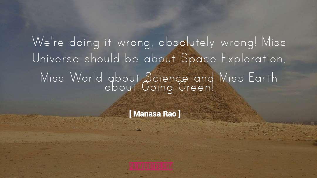 Go Green quotes by Manasa Rao