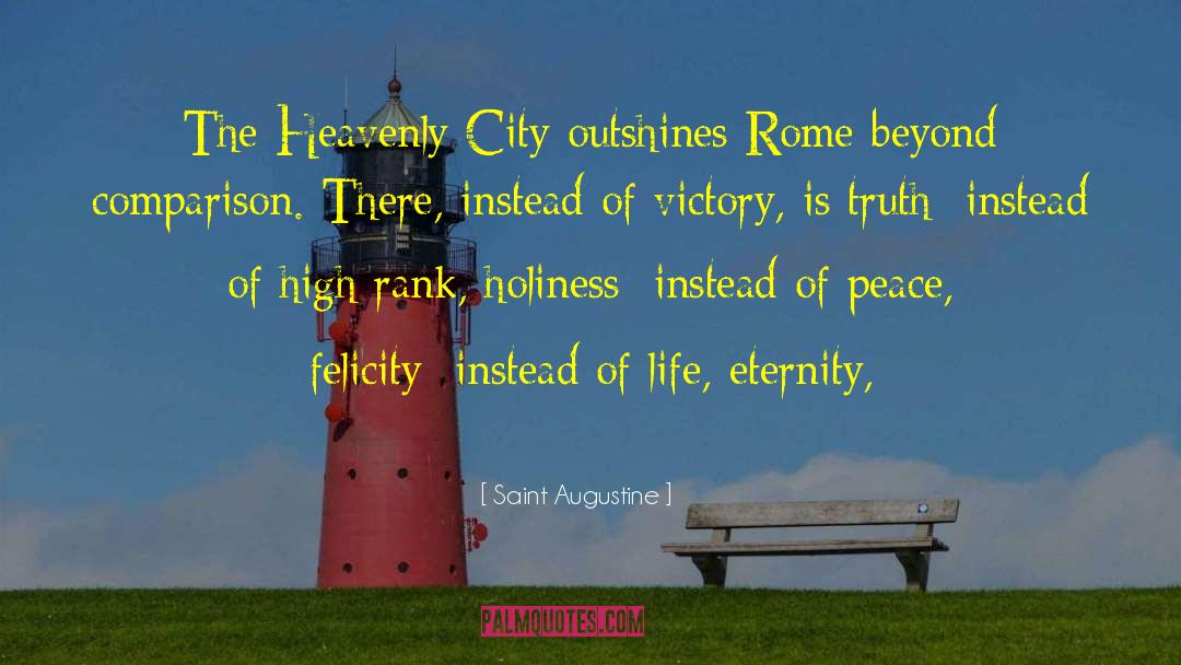 Go High quotes by Saint Augustine