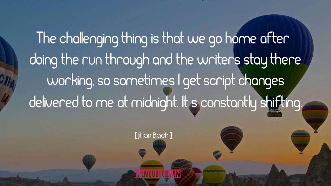Go Home quotes by Jillian Bach