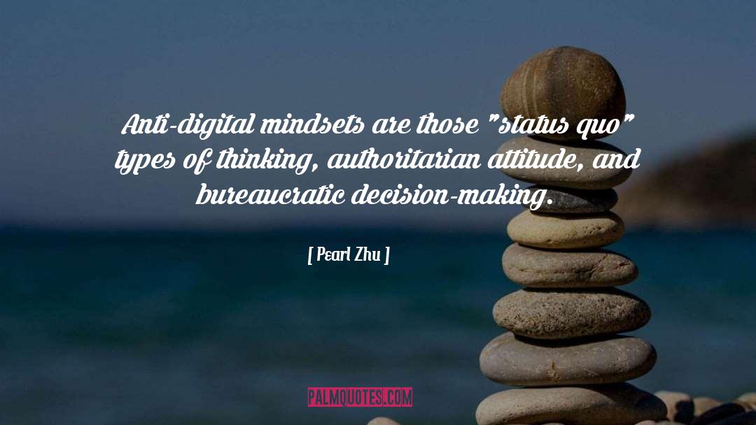 Go Mindsets quotes by Pearl Zhu