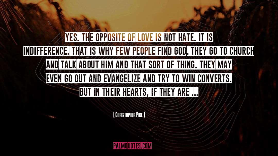 Go To Church quotes by Christopher Pike