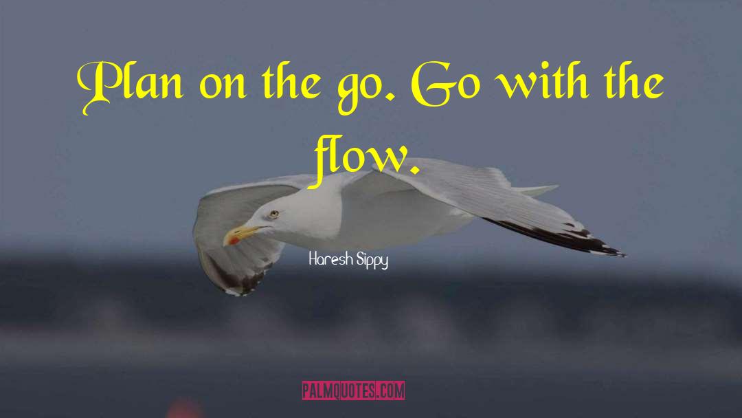 Go With The Flow quotes by Haresh Sippy