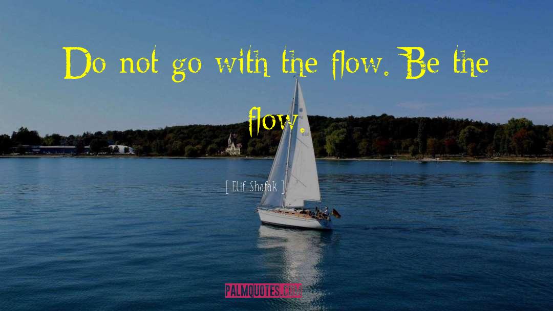 Go With The Flow quotes by Elif Shafak