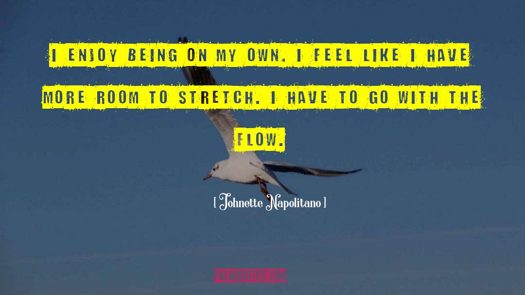 Go With The Flow quotes by Johnette Napolitano