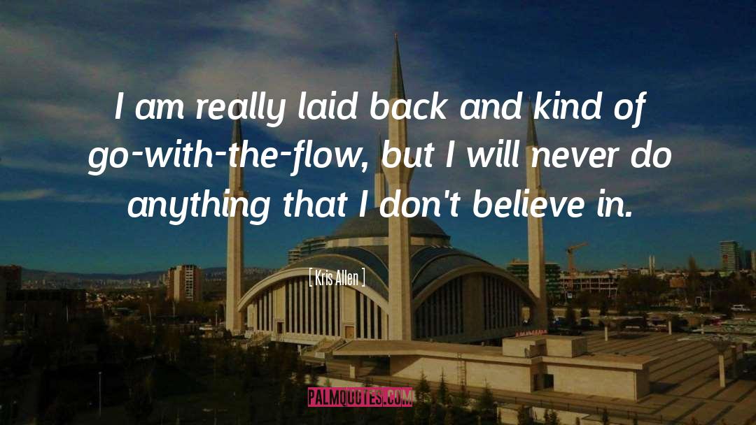 Go With The Flow quotes by Kris Allen
