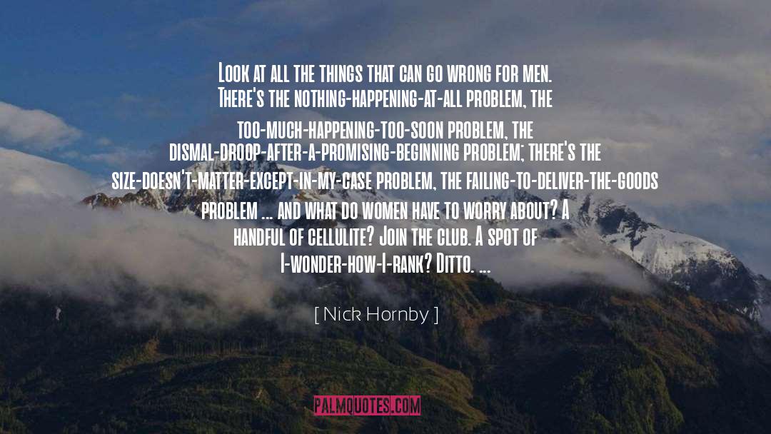 Go Wrong quotes by Nick Hornby
