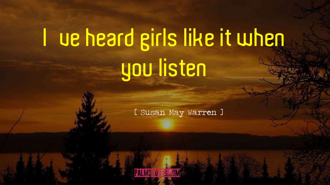 Goa Escort Girls quotes by Susan May Warren