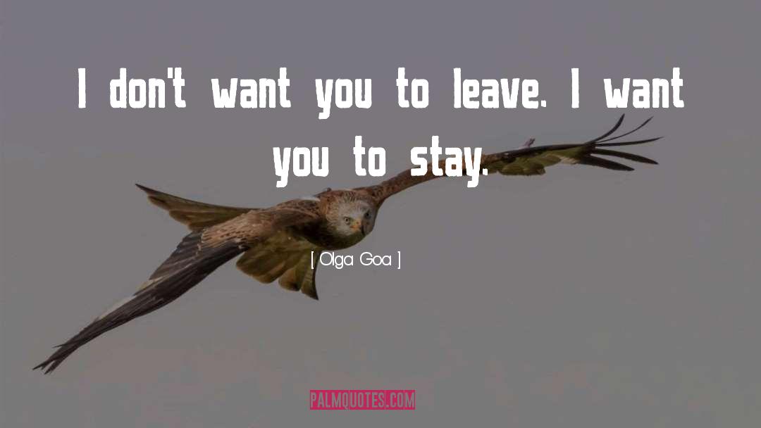 Goa quotes by Olga Goa