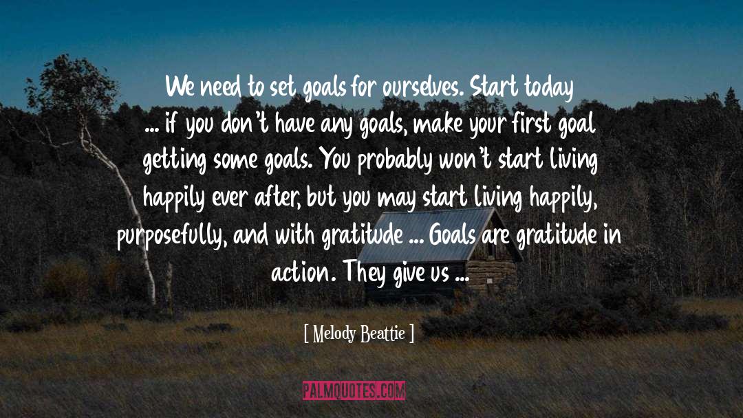 Goal Getting quotes by Melody Beattie