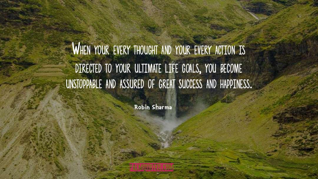 Goal Getting quotes by Robin Sharma