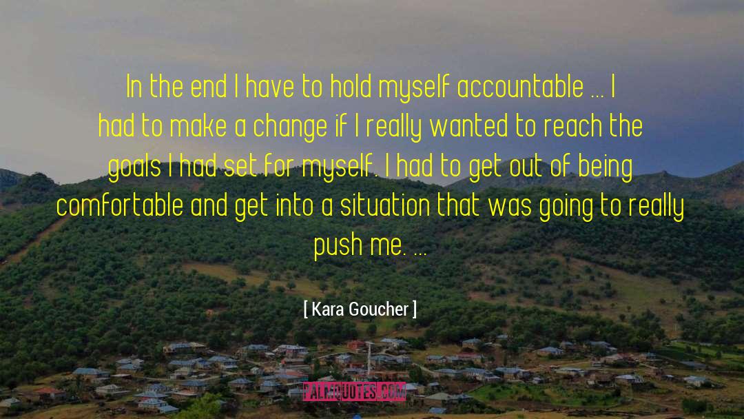 Goal Making quotes by Kara Goucher