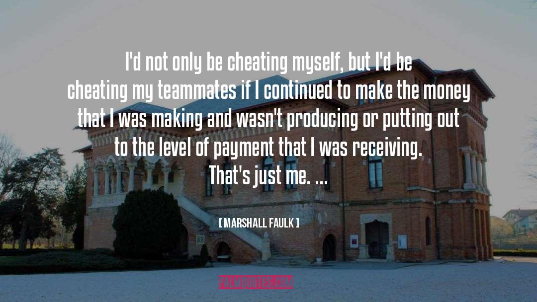 Goal Making quotes by Marshall Faulk