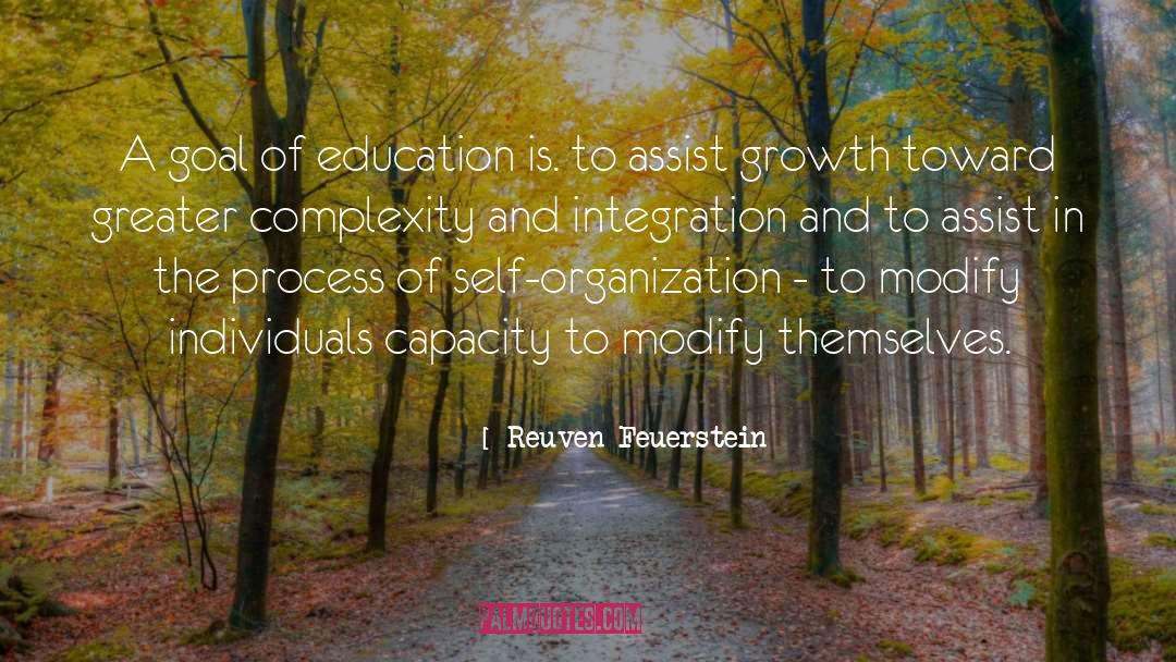 Goal Of Education quotes by Reuven Feuerstein