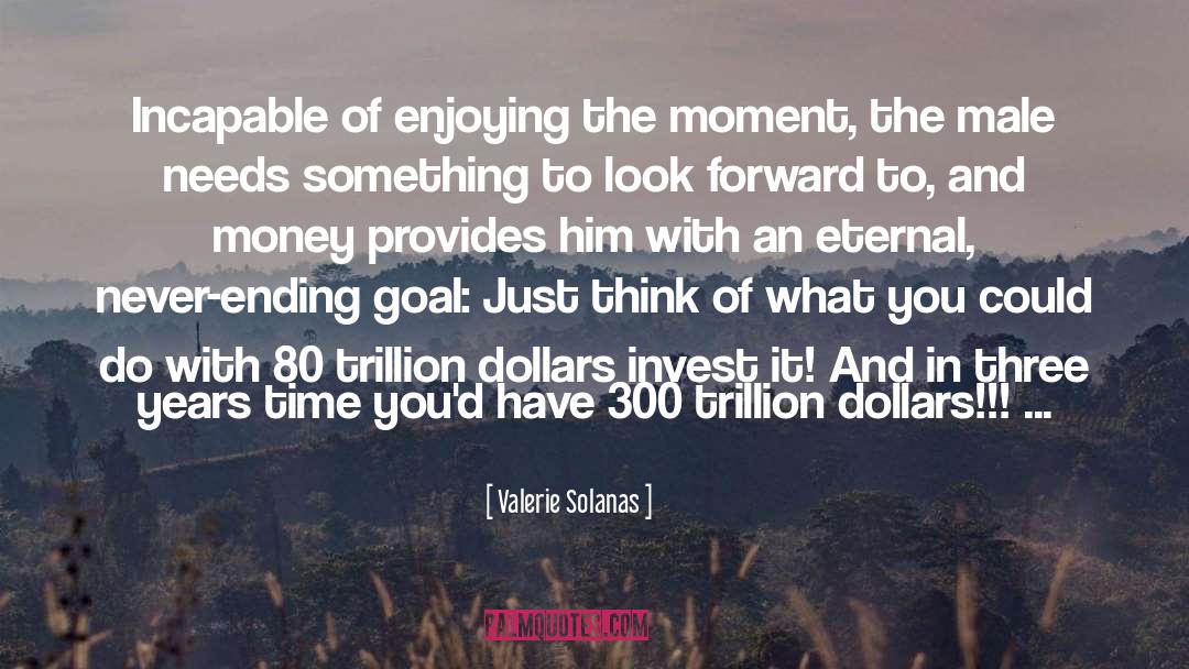 Goal Planning quotes by Valerie Solanas