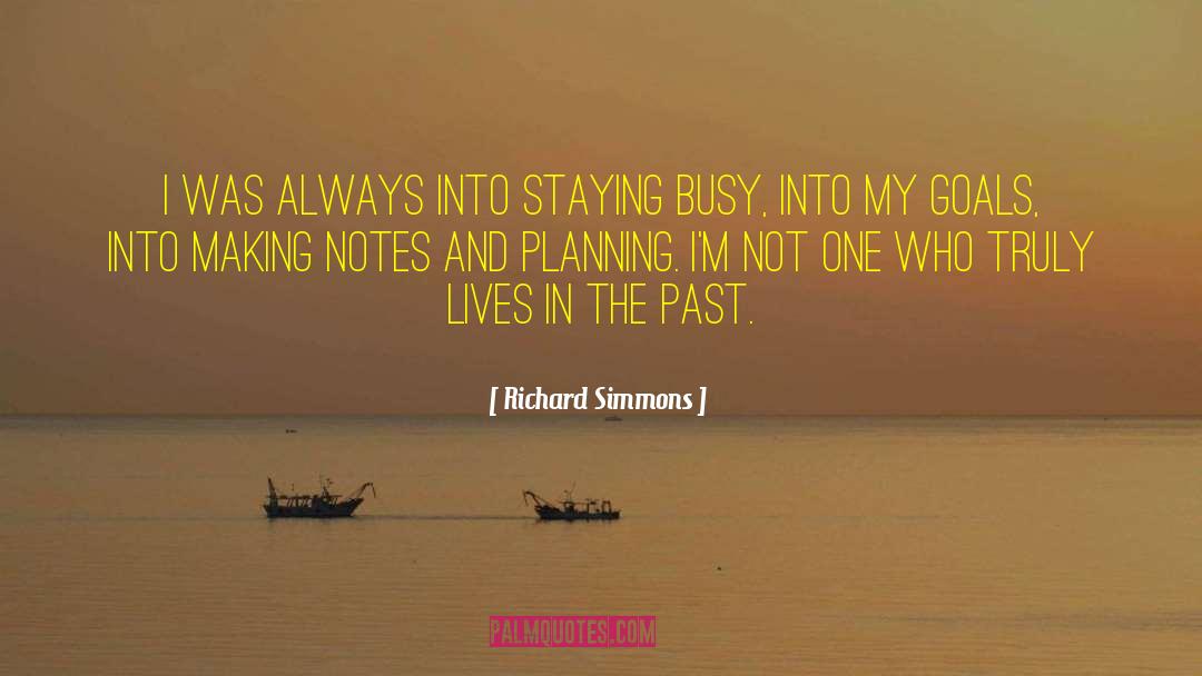Goal Planning quotes by Richard Simmons