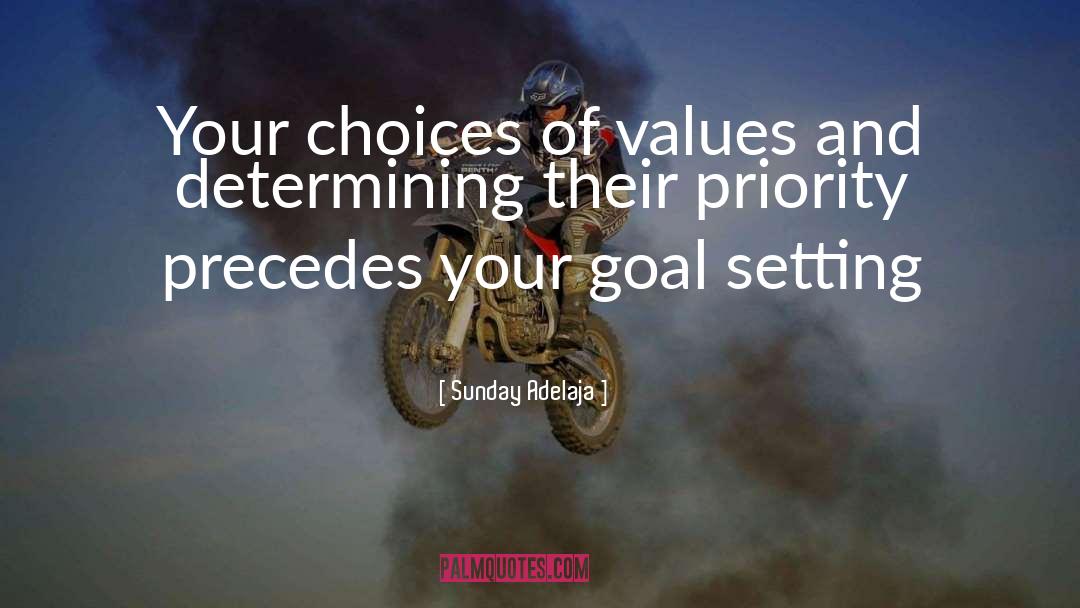 Goal Setting quotes by Sunday Adelaja