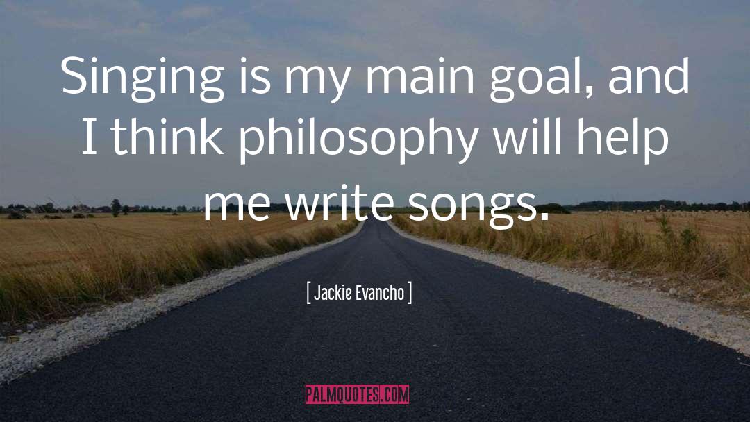 Goal Specification quotes by Jackie Evancho