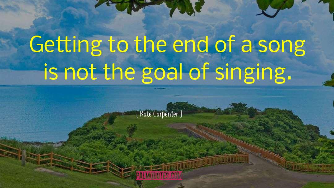 Goal Success quotes by Kate Carpenter