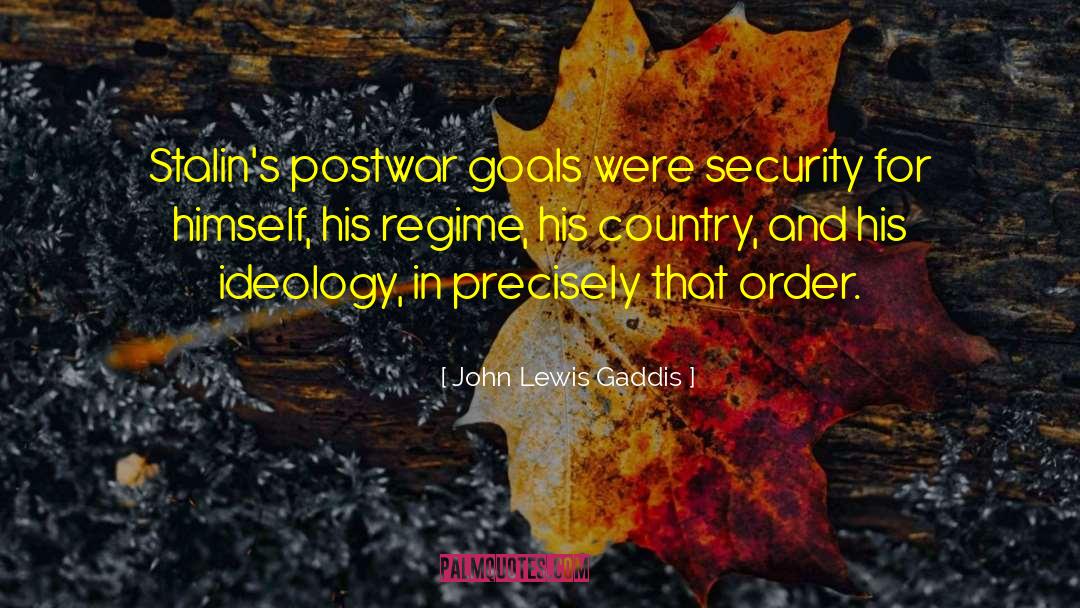 Goal Success quotes by John Lewis Gaddis