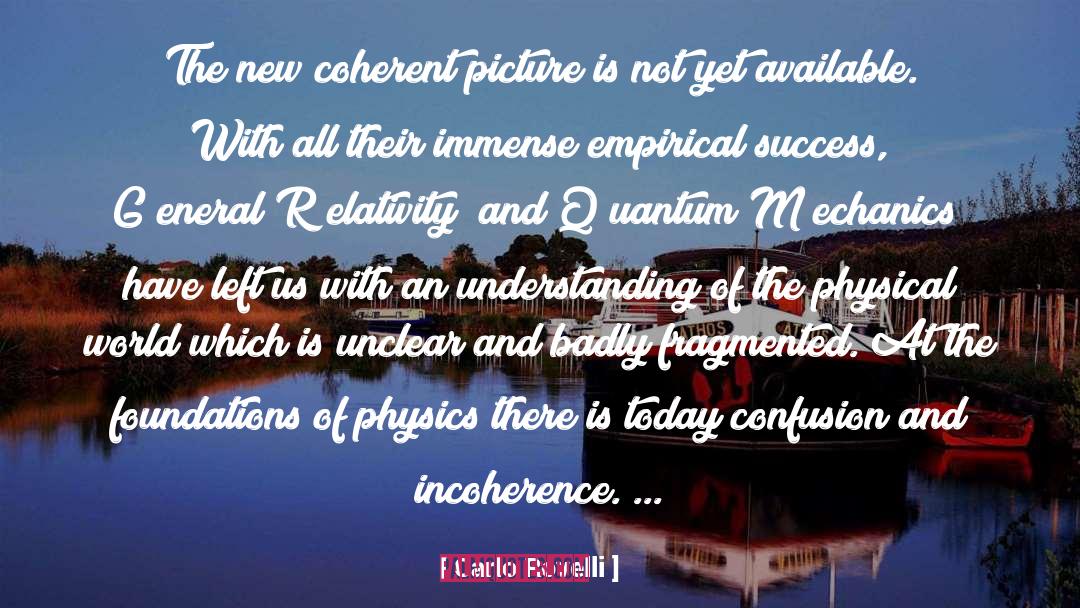 Goal Success quotes by Carlo Rovelli