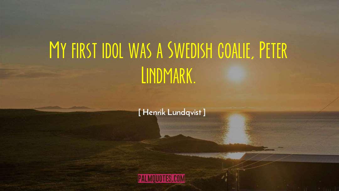 Goalie quotes by Henrik Lundqvist