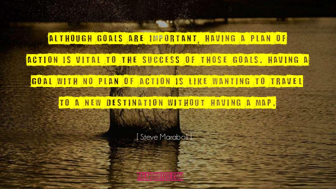 Goals Are Important quotes by Steve Maraboli