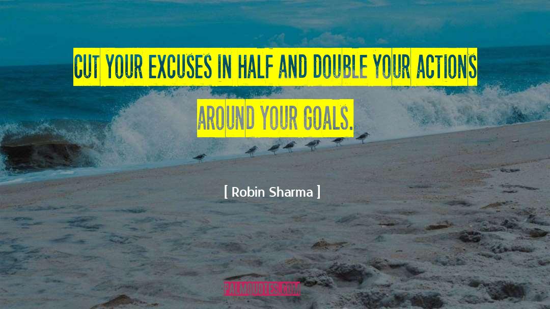 Goals Deadline quotes by Robin Sharma