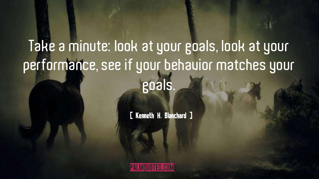 Goals Motivation quotes by Kenneth H. Blanchard