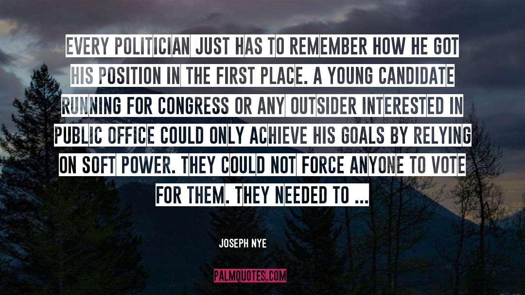 Goals Priorities quotes by Joseph Nye