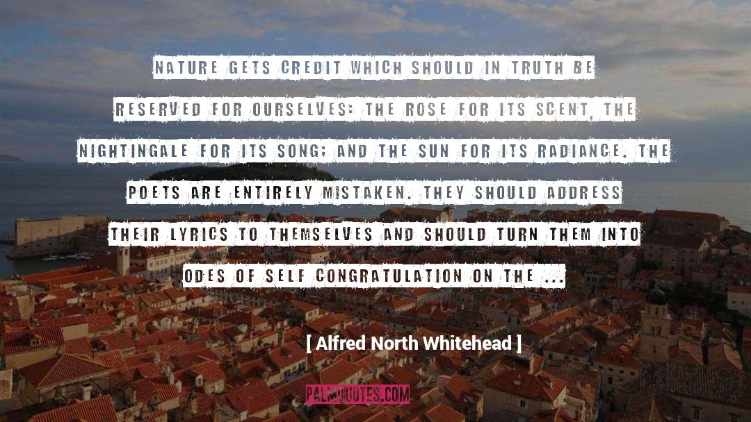 Goatherd Song quotes by Alfred North Whitehead