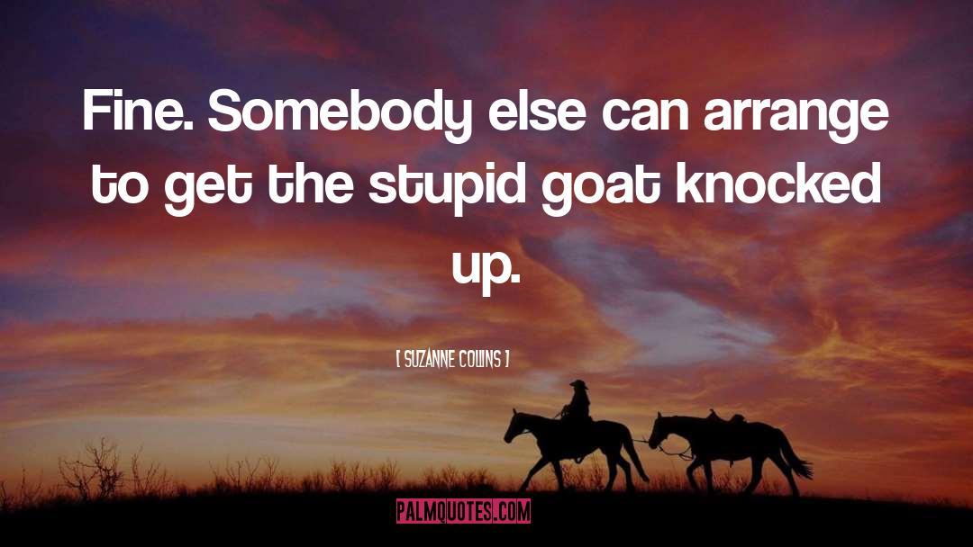 Goats Dinosaur quotes by Suzanne Collins