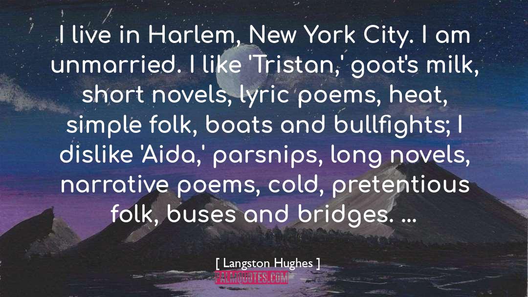Goats quotes by Langston Hughes