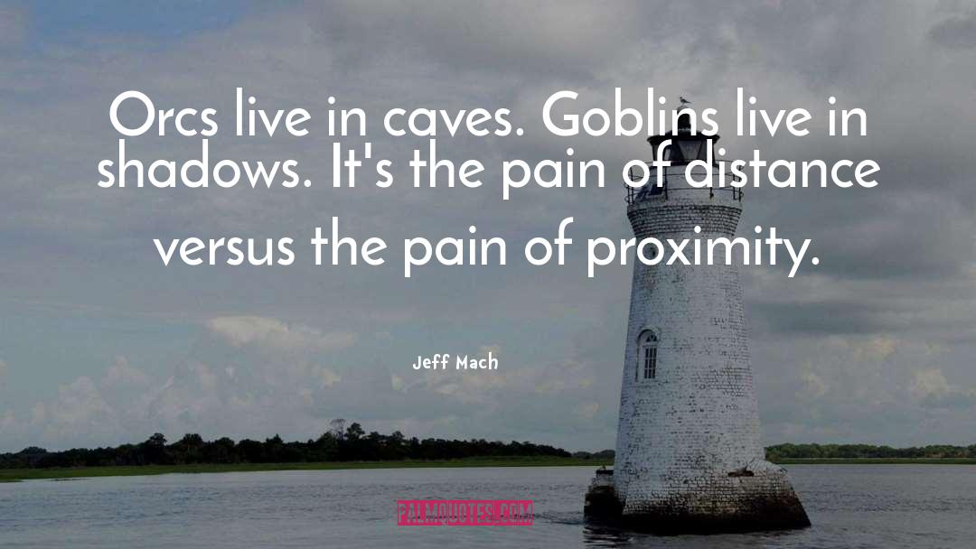 Goblins quotes by Jeff Mach