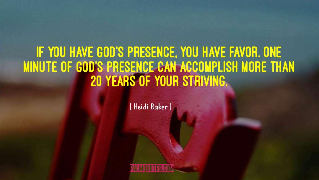 God 27s Presence quotes by Heidi Baker