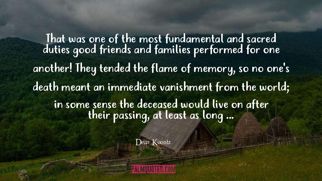 God And Death Of Loved Ones quotes by Dean Koontz