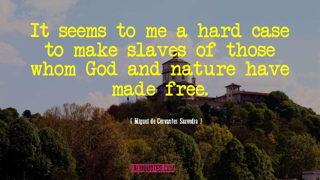 God And Nature quotes by Miguel De Cervantes Saavedra