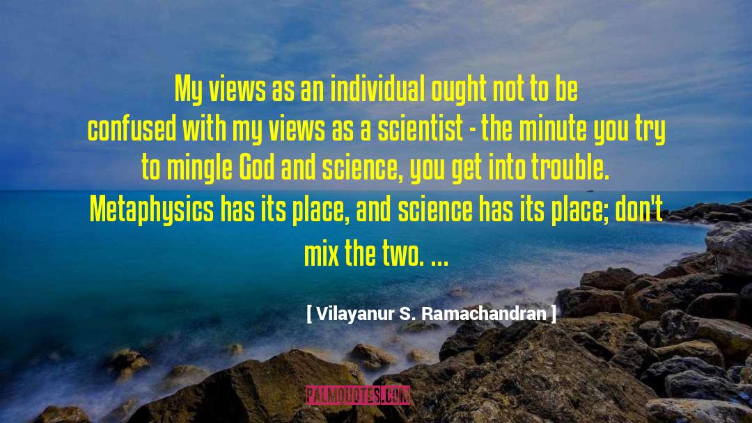God And Science quotes by Vilayanur S. Ramachandran