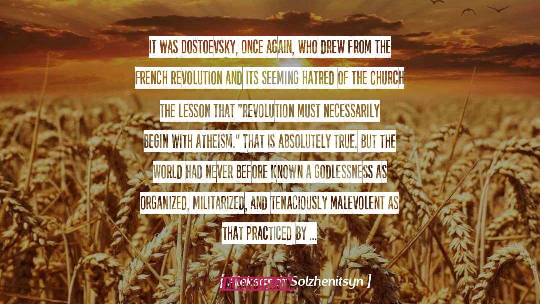 God Atheism Pantheism Naturalism quotes by Aleksandr Solzhenitsyn