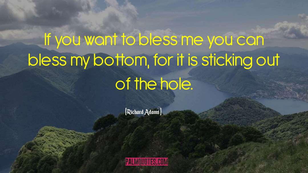 God Bless Me quotes by Richard Adams