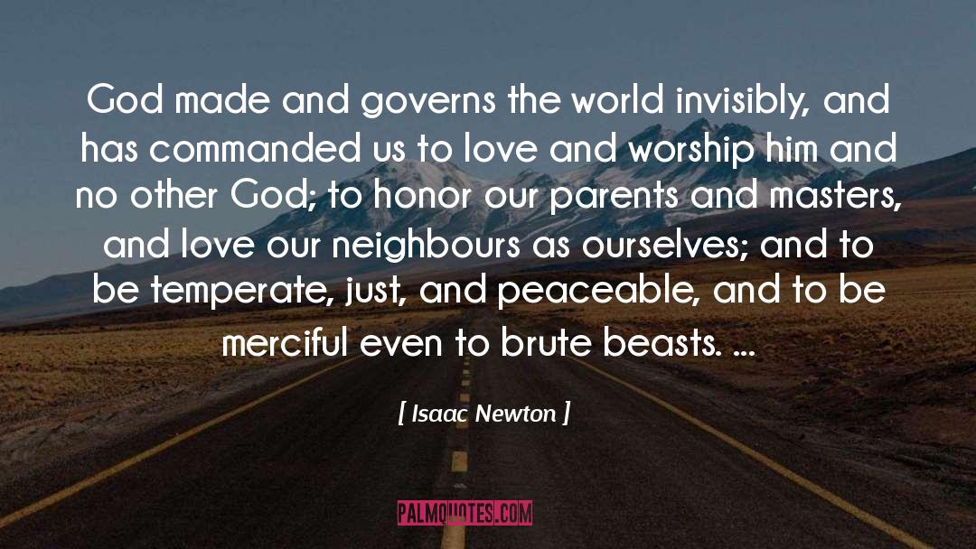 God Blessing quotes by Isaac Newton